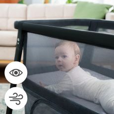 Ліжко-манеж 4 в 1 Kinderkraft Sofi Plus Grey
